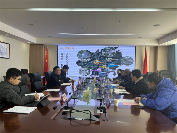 12月19日，安徽寶坤文旅集團(tuán)赴徽投集團(tuán)調(diào)研石潭村精品示范村建設(shè)運(yùn)營情況，洪董，吳書記陪同調(diào)研。.jpg